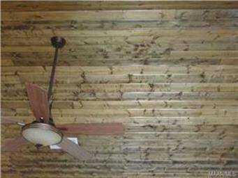 Unique Wooden Ceiling in Greatroom