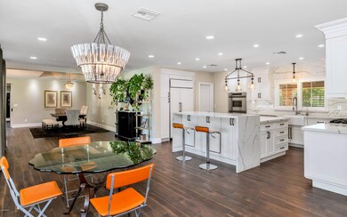Kitchen to Dining