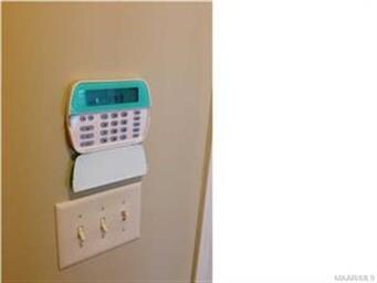 Security system is installed with two control pane