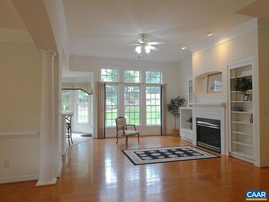 Natural light flows in.