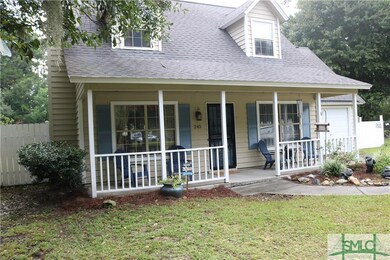 Inviting front porch where you can relax and unwin