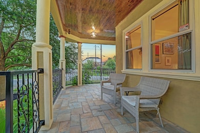 Private wrap around front porch.