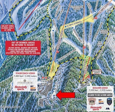 MAP CARTOON OF HEAVENLY