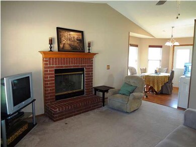 Living Room into Dining Alcove