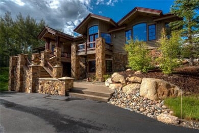 Front of home, heated walks