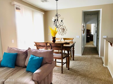 living rm view to dinning area