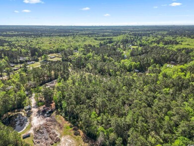 Birds eye view of property featuring a forest view