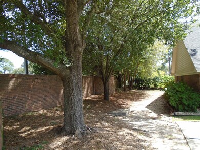 Shady And Private Side Yard