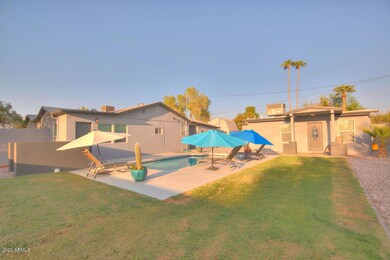 full backyard, main/guest house
