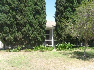 Great Shade trees making a private front porch.