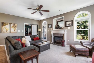 Family room featuring a healthy amount of sunlight