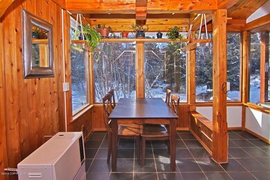 Dining area and entryway