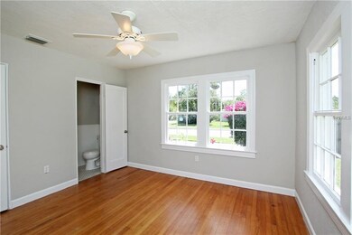 Bedroom 1 with half bath
