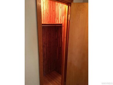 Storage. Large cedar closet