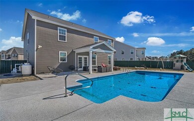 Brand new heated pool installed less than a year a