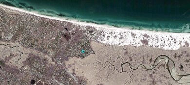 Aerial Showing marsh and Sandy Neck