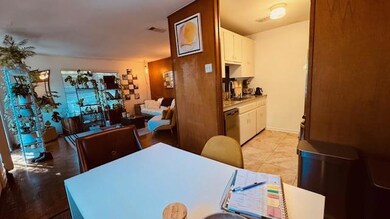 View of dining space