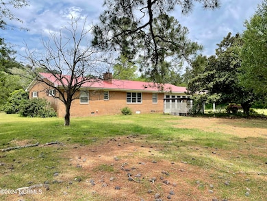 Back of property
