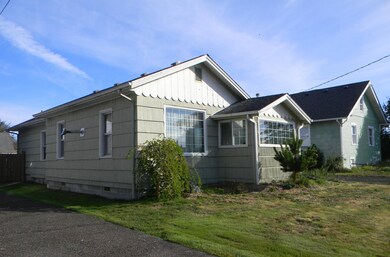 Rear of house