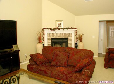 One view of the large living room.