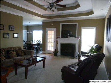 DOUBLE TRAY CEILINGS IN GREAT ROOM..