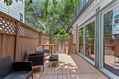 View of deck