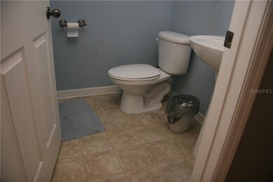Half bath off foyer
