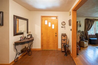 Front Door / Entry - Living Room to Right, Hallway