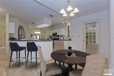 Breakfast nook - virtually staged