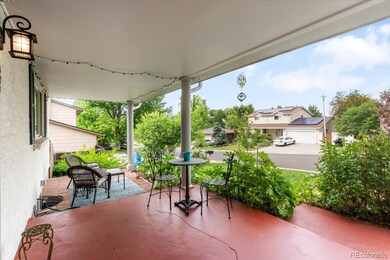 Large front patio and porch