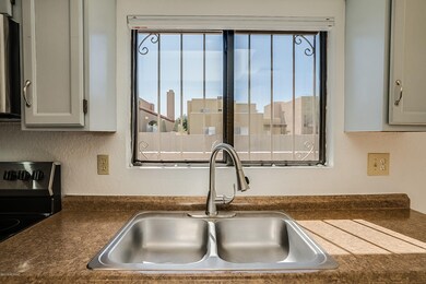 The sink window view