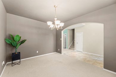 Beautiful Archway Entering the Home