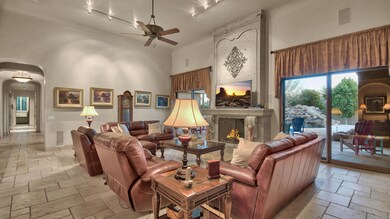 GREAT ROOM W/ GRAND FIREPLACE