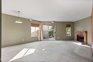 Living Room with Fireplace