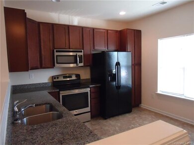 granite counter tops and stainless steel appliance