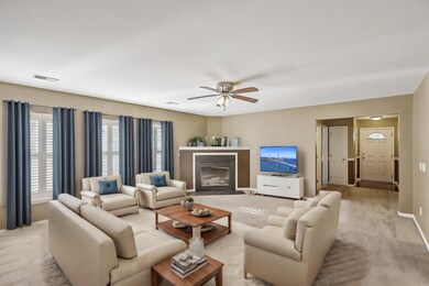 living room (virtually staged)