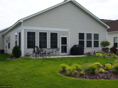Beautiful patio and back yard