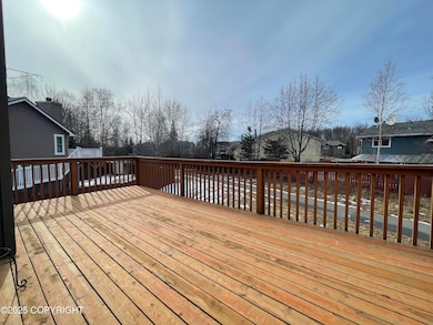 Spacious deck