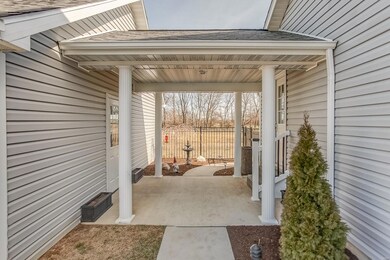 Convenient Breezeway from Garage to Home
