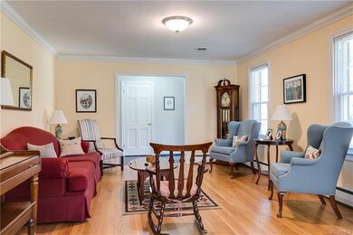 Living room with ample space for entertaining