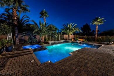 Pool with Waterfall Feature