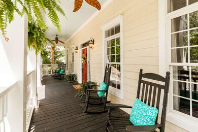 Large front porch...