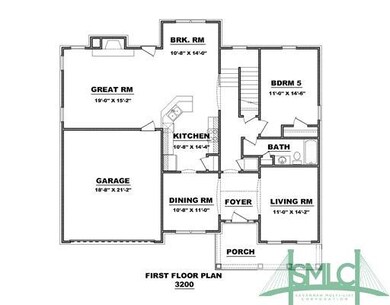 1st Floor Plan.