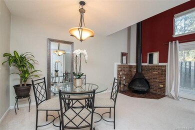 living room and dining room both open, great for e