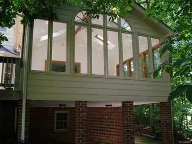 florida room from outside shows how it created a c