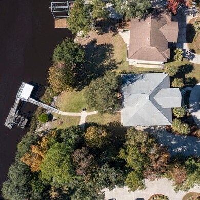 High aerial view