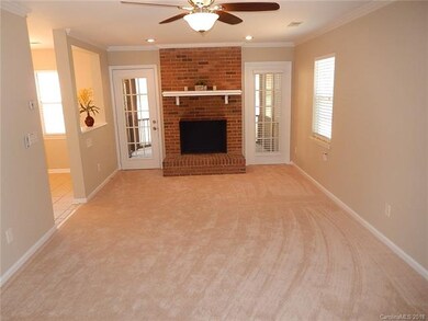 GREAT ROOM WITH MASONRY FIREPLACE