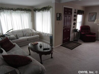 Living Room. Spacious and clean living room with l
