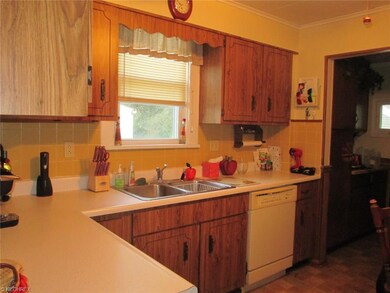 Kitchen view from the living room