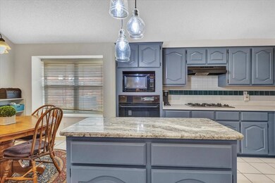 Freshly painted cabinets